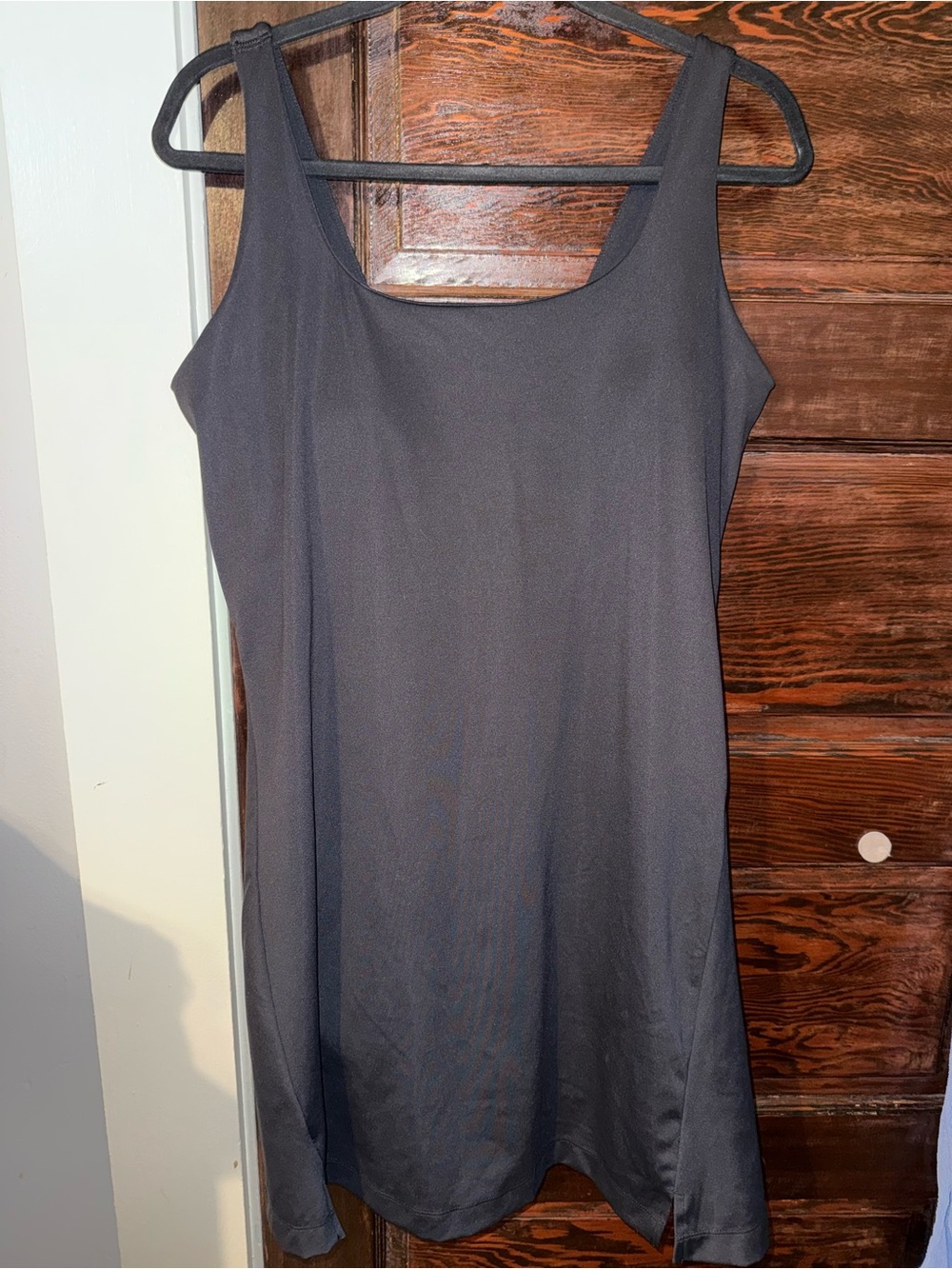 Women’s Athleisure Black Tank Dress